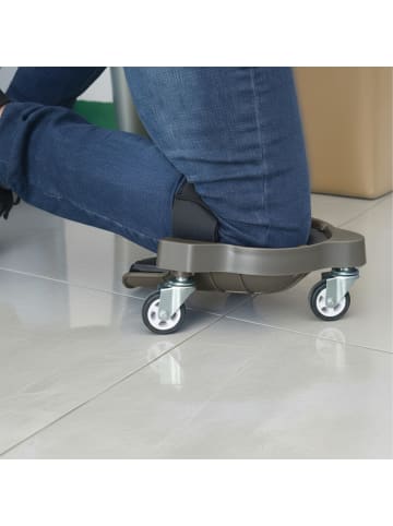 relaxdays Knieschoner in Schwarz - (B)22 x (H)9 x (T)29,5 cm