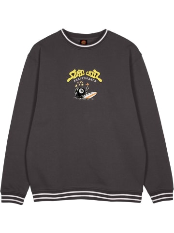 Santa Cruz Pullover "Winkowski Surf Front Crew" in Schwarz