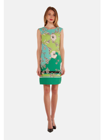TOOCHE Kleid "Flowers" in Grün