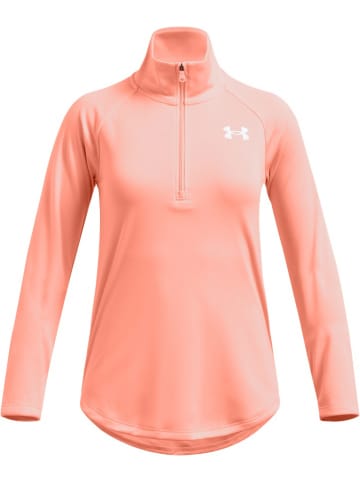 Under Armour Kinder Longsleeve "Tech Graphic 1/2 Zip" in Orange
