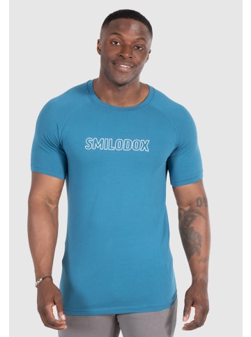 SMILODOX T-Shirt Timmy in Petrol