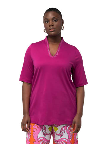 Ulla Popken Shirt in magenta