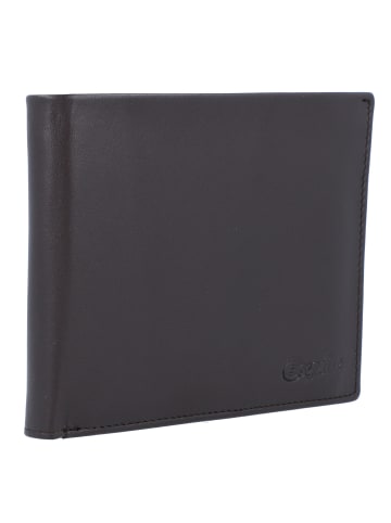 Esquire New Silk Geldbörse Leder 12 cm braun