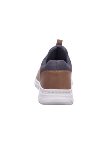 rieker Schnürschuh in kiesel/fango/nuss/ra