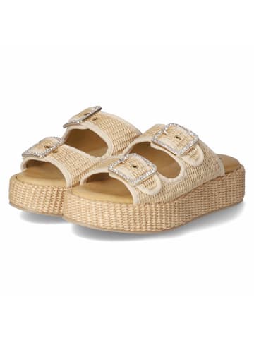 Kaerlek Pantoletten NATURALE in beige