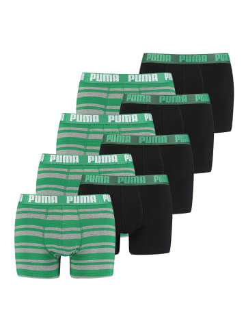 Puma Boxershorts HERITAGE STRIPE BOXER 8er Pack in 327 - green