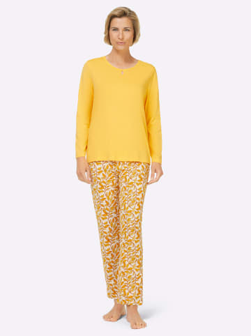 WITT WEIDEN Schlafanzüge in kiwi + gelb