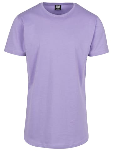 Urban Classics Long Tees in lavender