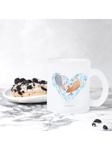 Mr. & Mrs. Panda Teetasse Mäuse Herz ohne Spruch in Transparent