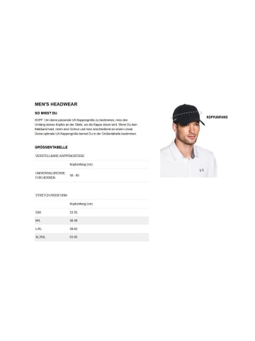 Under Armour Kinder Cap "UA Blitzing Kappe" in Schwarz
