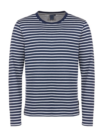 elkline Sweatshirt Freejazz in darkblue - white