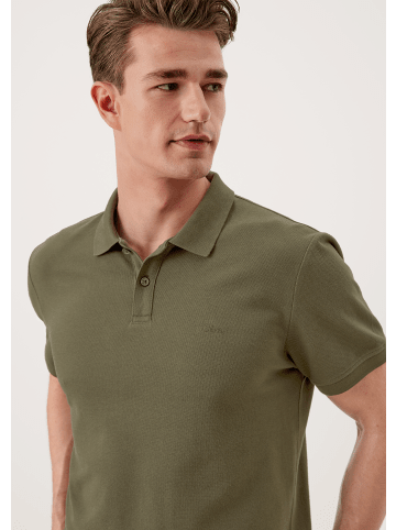 s.Oliver Polo-Shirts T-Shirt kurzarm in Olive