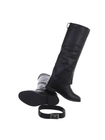 Ital-Design Stiefel in Schwarz