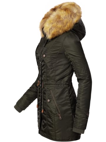 Navahoo Wintermantel La Viva in Green