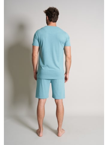 Tom Tailor Shorty in grün-hell-melange