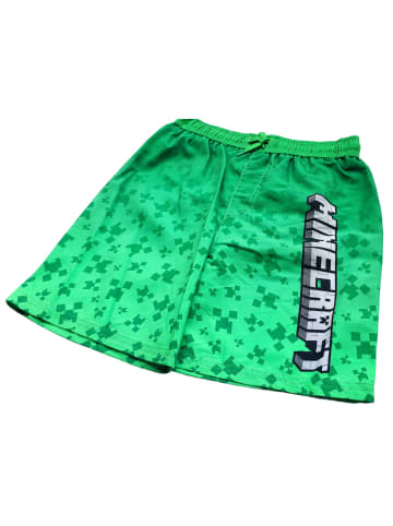 Minecraft Badeshorts Minecraft Creeper in Grün