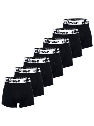 ellesse Boxershort 7er Pack in Schwarz/Weiß