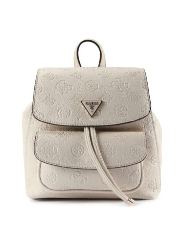 Guess Cresidia City Rucksack 25 cm in off white logo