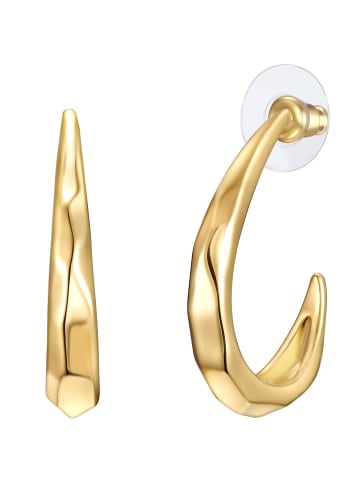 Lulu & Jane Creolen aus Metall-Legierung in gelbgold