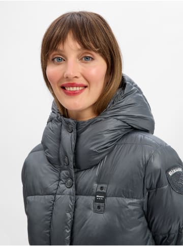 BLAUER USA Mantel in petrol