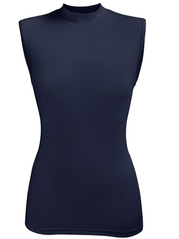 WITT WEIDEN Stehkragenshirt in marine