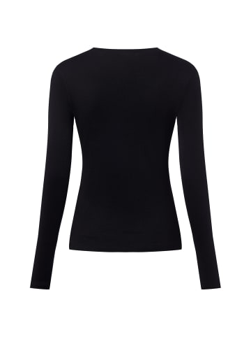 IPURI Langarmshirt in schwarz