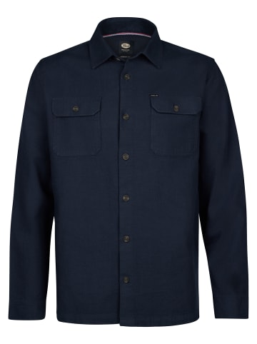 Petrol Industries Einfarbiges Langarmshirt Aurora in Blau