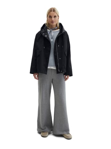 Marc O'Polo Cape-Jacke mit Kapuze relaxed garment-dyed in Deep Night Blue