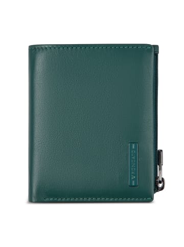 Roncato Detroit Geldbörse RFID Schutz Leder 8 cm in verde foresta