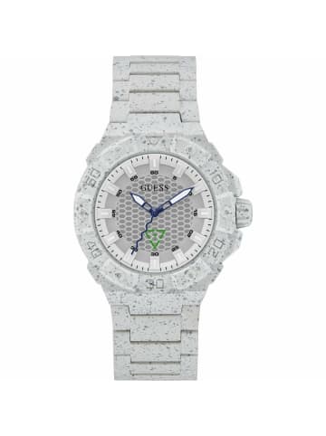 Guess Analoguhr für Erwachsene in Weiß