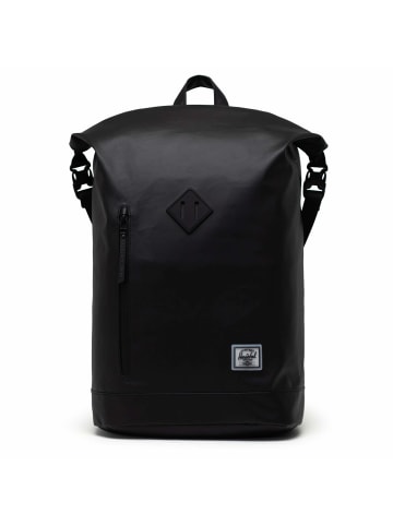 Herschel Roll Top - Rucksack 15" 46 cm in schwarz