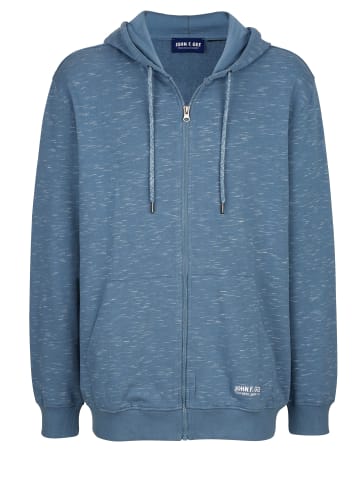 John F. Gee Sweatjacke in rauchblau