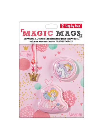 Step by Step Ranzen-Zubehör-Set MAGIC MAGS in Prinzessin Lillifee, Rosarien