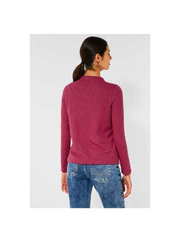 Street One Langarmshirt in woody rose