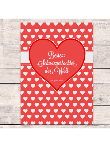 Mr. & Mrs. Panda Grußkarte Schwiegertochter mit Spruch in Keine Angabe