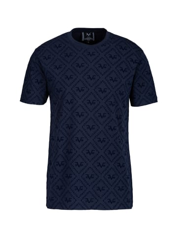 19v69 Italia T-Shirt Fenno in blau