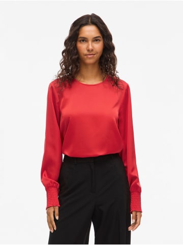 Vila Oberteil mit langen Ärmeln in Mars Red