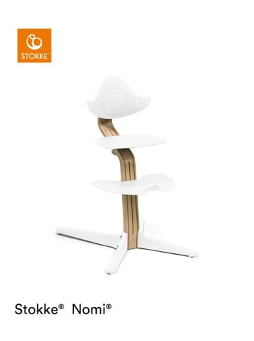 Stokke Nomi® Treppenhochstuhl Oak white in Weiß ab 0 Monate
