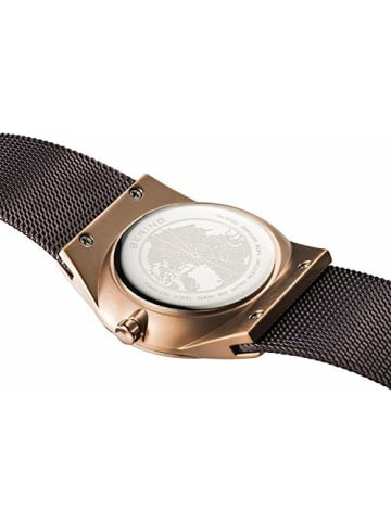 Bering Quarzuhr für Damen in silber