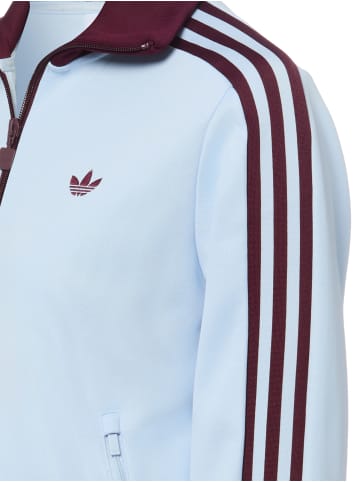 Adidas originals Sweatjacke in hellblau bordeaux - 0001