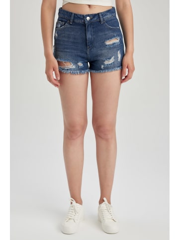 DeFacto Jeansshorts in Dunkelblau