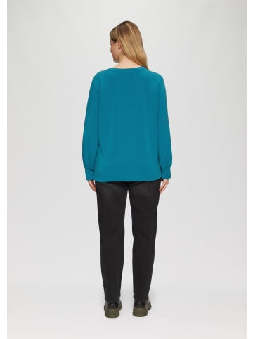 s.Oliver Sweatshirt in 6469_petrol