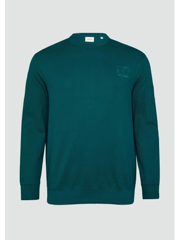 s.Oliver Sweatshirt in 6767_petrol