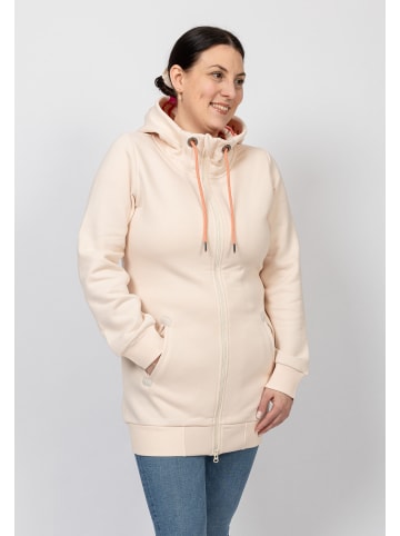 Salzhaut Sweatjacke Krauğ in Beige