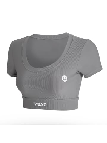 YEAZ CLUB LEVEL short top in grau