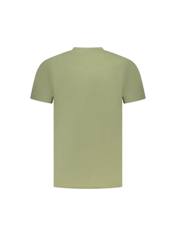 cavalli CLASS Grünes Baumwoll-T-Shirt