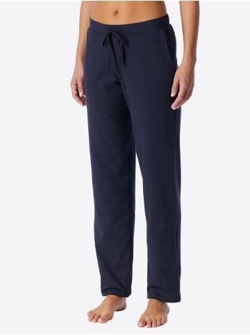 Schiesser Pyjamahose Mix Relax in deep blue