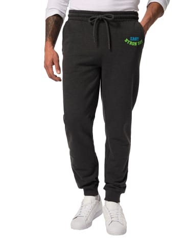 JP1880 Lange Sweathose in dunkelgrau melange