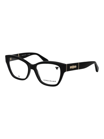 Longchamp Damen Optische Fassungen Katzenauge Schwarz