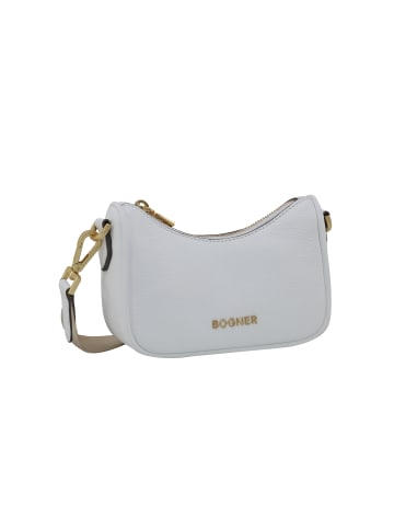 Bogner Schultertasche 'Pontresina Lora in Whisper White 18 x 12,5 x 5,5 cm'
